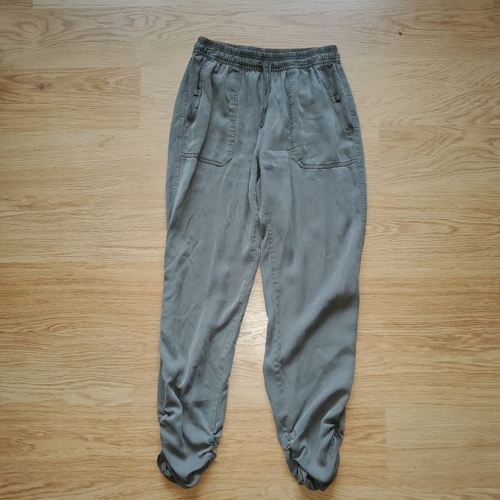 Olive green Utility Joggers